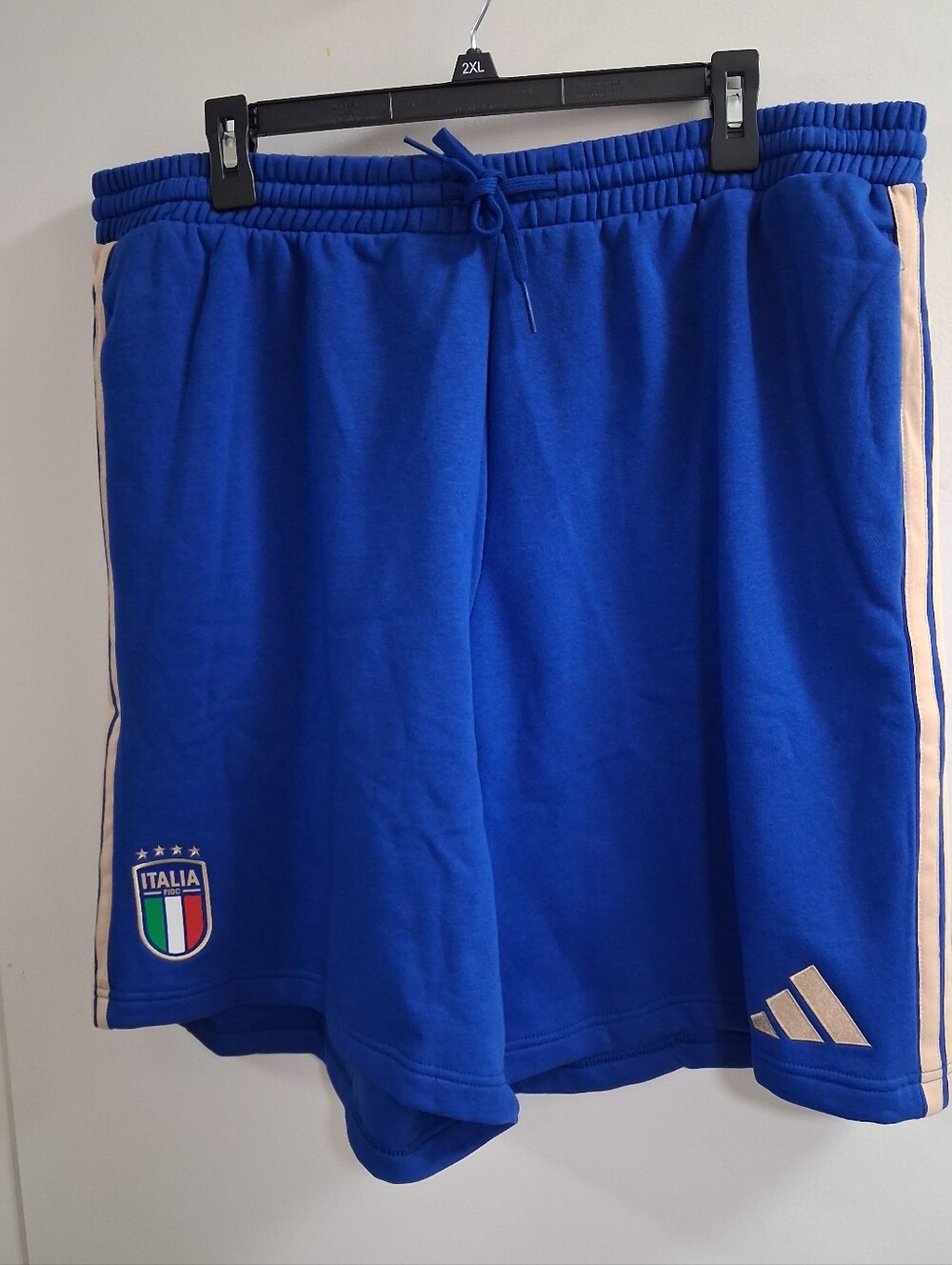 adidas Blue Italia Crest Men's Athletic Shorts